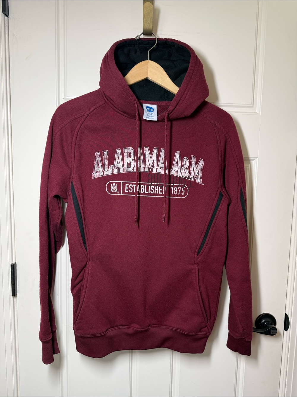 Alabama A&M University AAMU maroon Polyester hoodie Adult Small